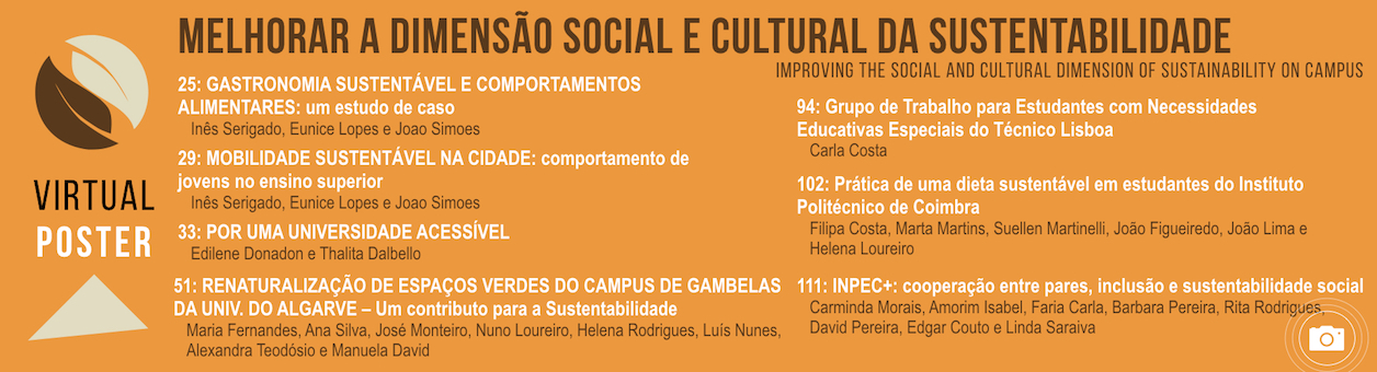 Melhorar a dimensão Social e Cultural da Sustentabilidade